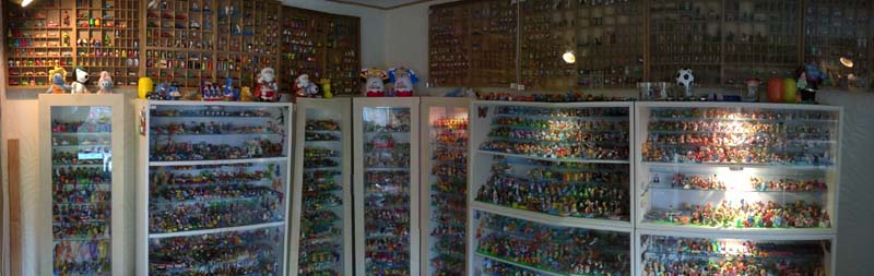 Panoramic view of collection