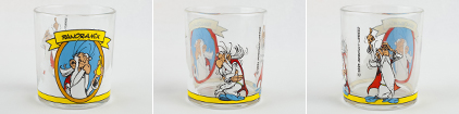 Promotional glassware - Asterix