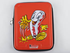 Kinder Surprise aluminum pencil case