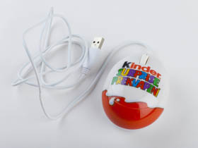 Kinder Surprise computer mouse