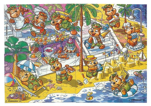 Top Ten Teddies Traumurlaub 1999