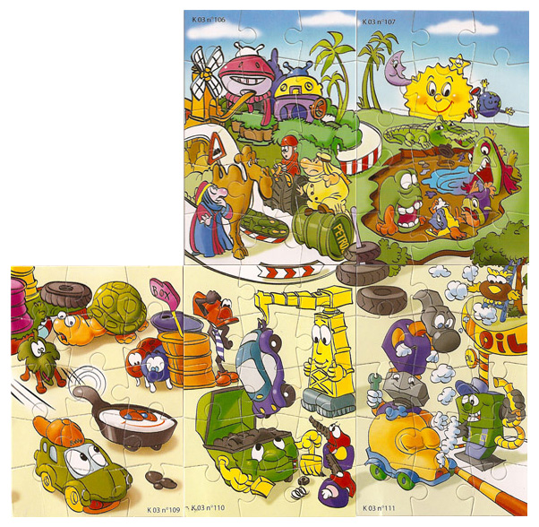 Puzzles (Brasil & Mexico) 2003 5/8